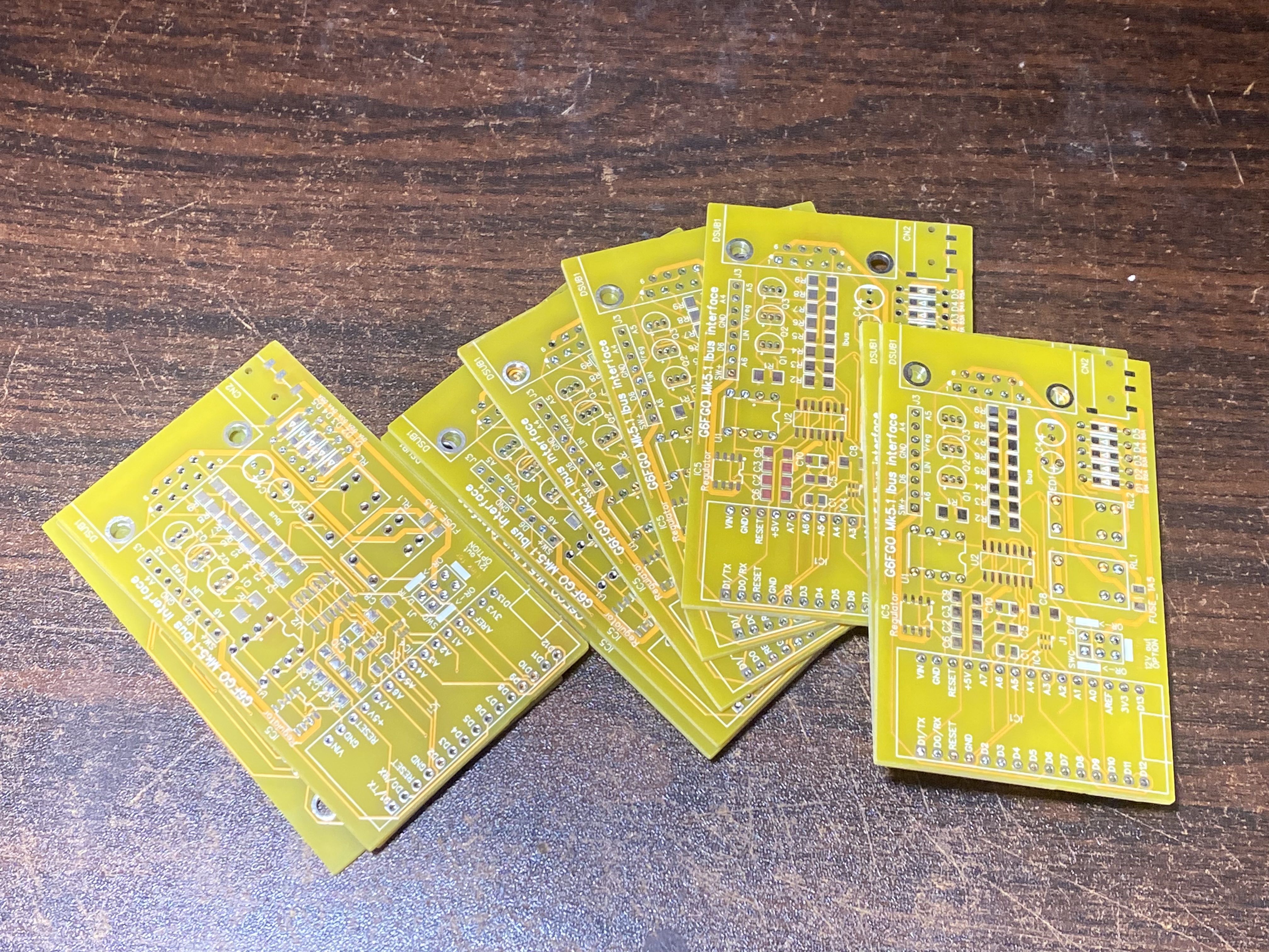Earlier production circuit board