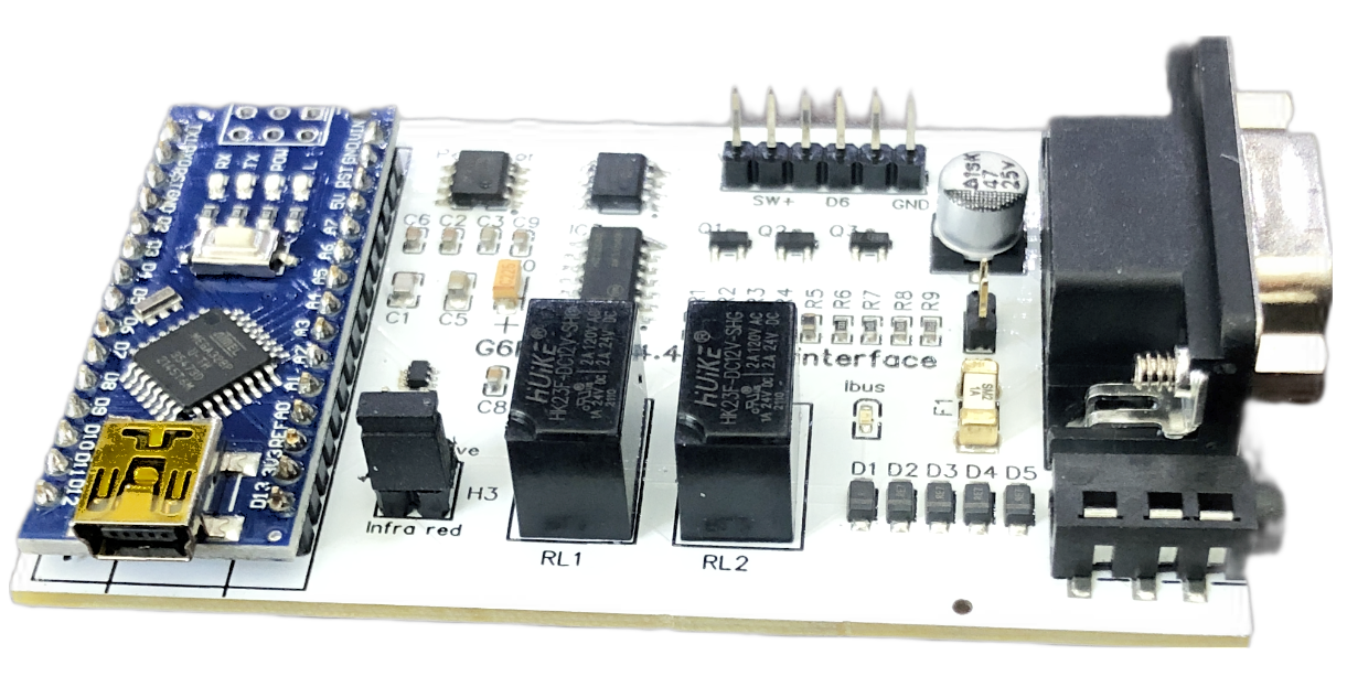 Internal electronics of the AJL Mark 7 module